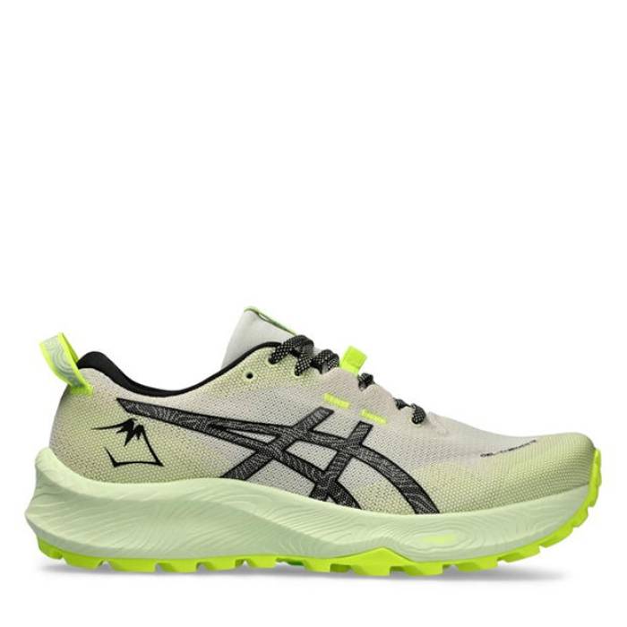 アシックス Asics 【 Gel-Trabuco 12 Womens Running Trainers Women Oatmeal/Black 】 レディース シューズ スニーカー レディース 黒いこと 黒いこと
