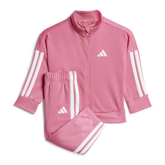 アディダス Adidas 【 3-Stripe Essentials Climacool Track Suit Infants Kids Pink/White 】 クライマクール 貨物自動車 背広 お坊っちゃん キッズ pink さくら色 白いこと 白いこと