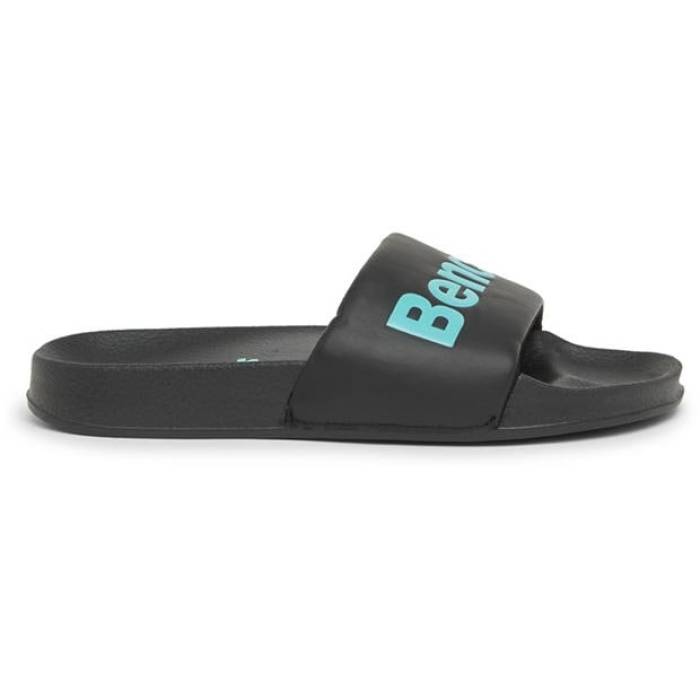 ベンチ Bench 【 Calypso Slider Slipper Women Black 】 レディース 黒色 ブラック|スニケス
