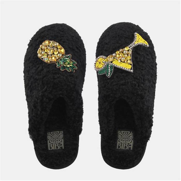 Biba 【 Embellished Slider Slipper Women Cocktail 】 レディース