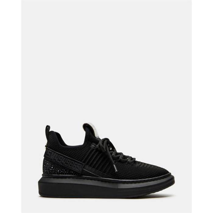 スティーブマデン Steve Madden 【 Women's Glorify Low-Top Trainers Women Black 】 レディース シューズ スニーカー レディース 黒色 ブラック｜スニケス