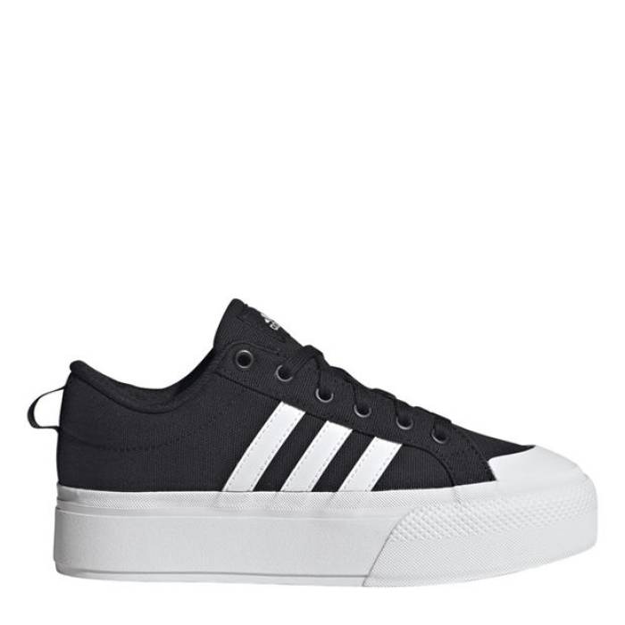 アディダス Adidas 【 Bravada Platform Womens Women Core Black/Ftw 】 レディース レディース 中核グループ 黒いこと 黒いこと