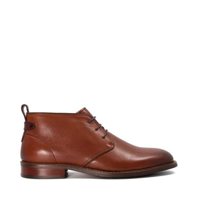 デューンロンドン Dune London 【 Dune Marching Leather Shoe Men Tan 511 】 レザー メンズ|スニケス