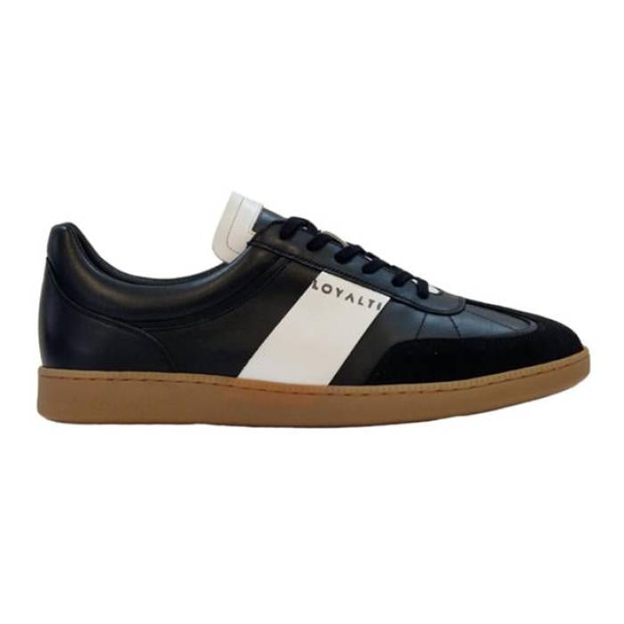 ロイヤルティ Loyalti 【 Kalle Low-Top Trainers Men Black/White 】 シューズ スニーカー メンズ 黒色 ブラック 白色 ホワイト
