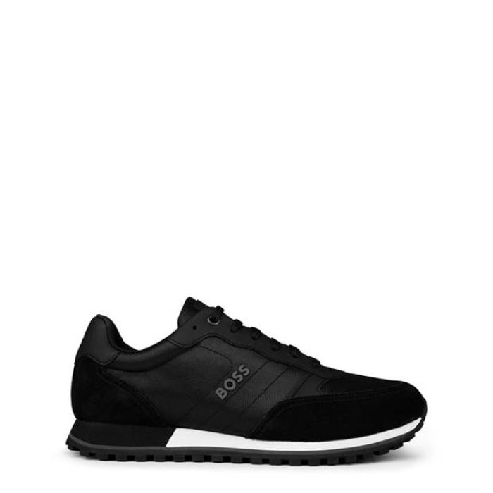 ボス Boss 【 Men's Parkour Runners Textured Mesh Trainers Men Black 001 】 メンズ シューズ スニーカー メンズ 黒色 ブラック｜スニケス 54,360円