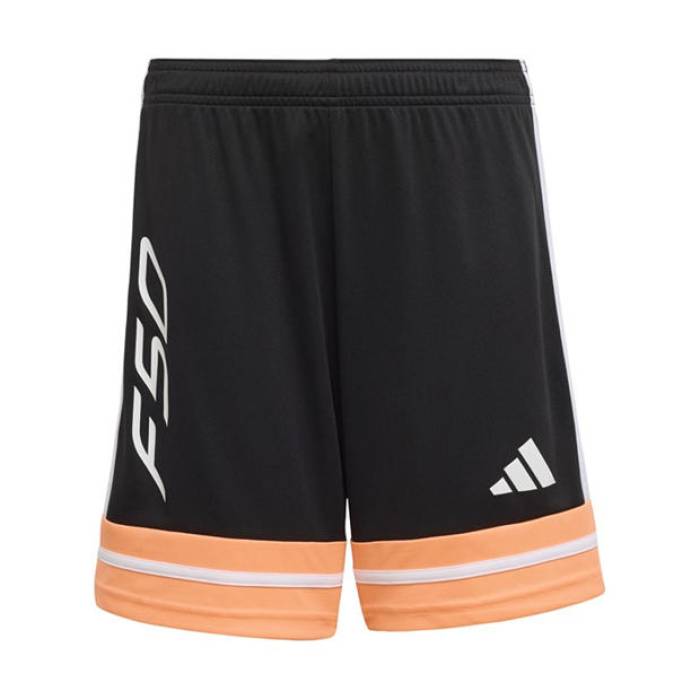 アディダス Adidas 【 F50 Training Shorts Juniors Kids Black/Orange 】 形づくる さる股引き お坊っちゃん キッズ 黒いこと 黒いこと orange 橙・オレンジ色
