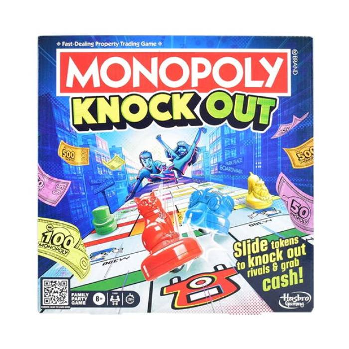 Monopoly 【 Knockout Board Game Unisex Multi 】 Game 力くらべ ユニ一発やる