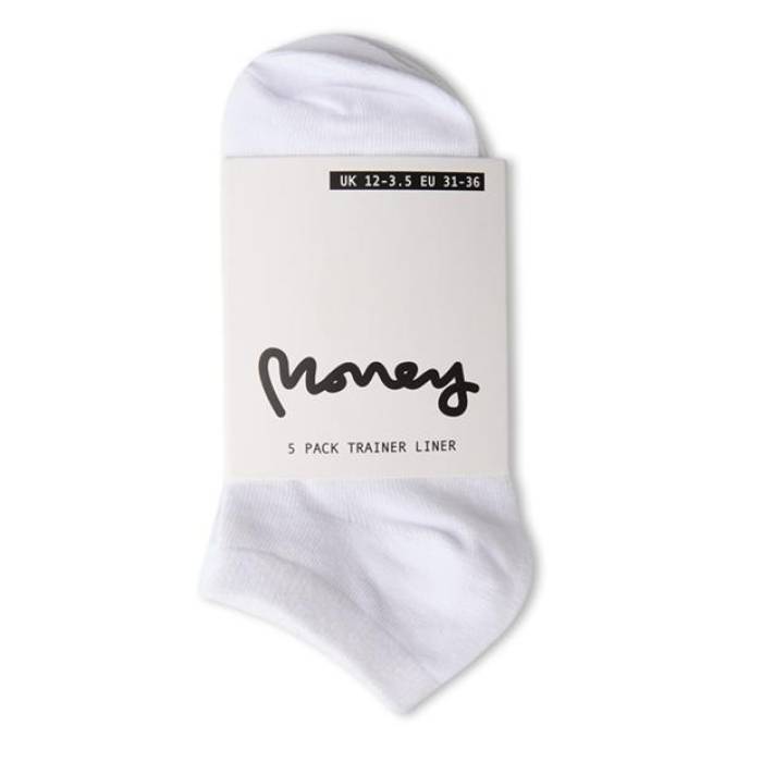Money 【 Tayla Trainers Socks Kids White 】 シューズ スニーカー ソックス・靴下 ジュニア キッズ 白色 ホワイト 10,488円