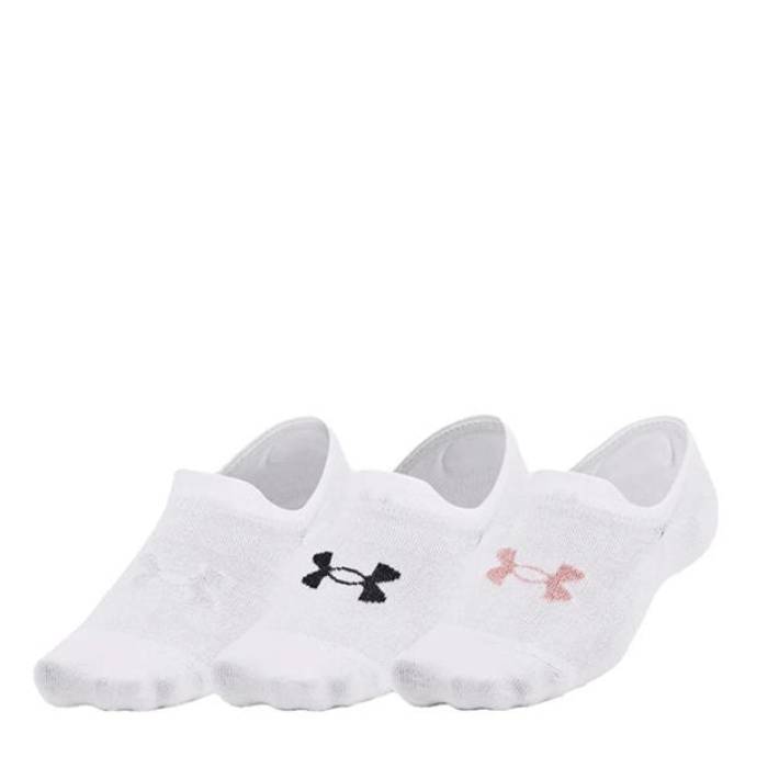 アンダーアーマー Under Armour 【 Adults Essential Trainers Socks Men White 】 シューズ スニーカー ソックス・靴下 メンズ 白色 ホワイト|スニケス