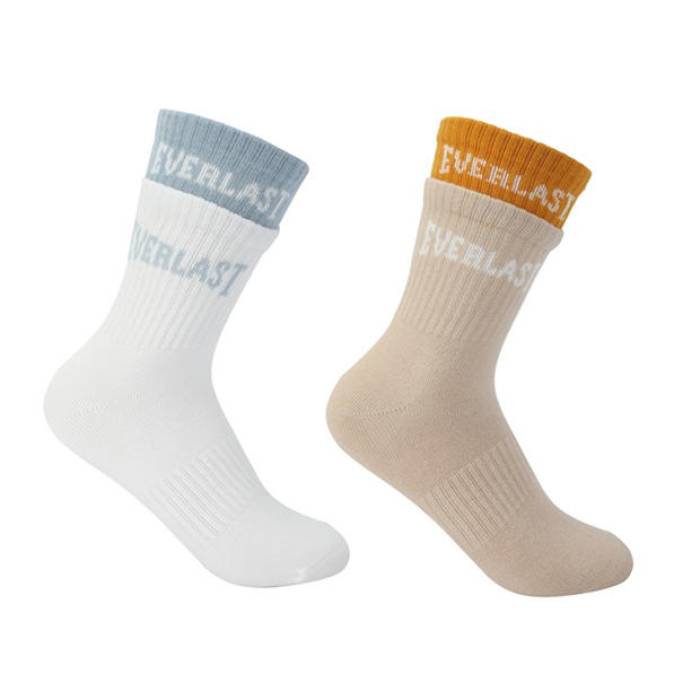 Everlast 【 Rib Crew Socks 2 Pack Kids Multi 】 クルー ソックス・靴下 ジュニア キッズ|スニケス