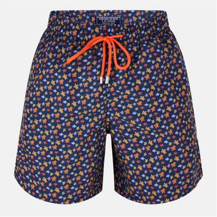 Vilebrequin 【 Men\u0027s Vquin Moorea Swim Shorts Men Vitamine 140 】 メンズ さる股引き メンズ