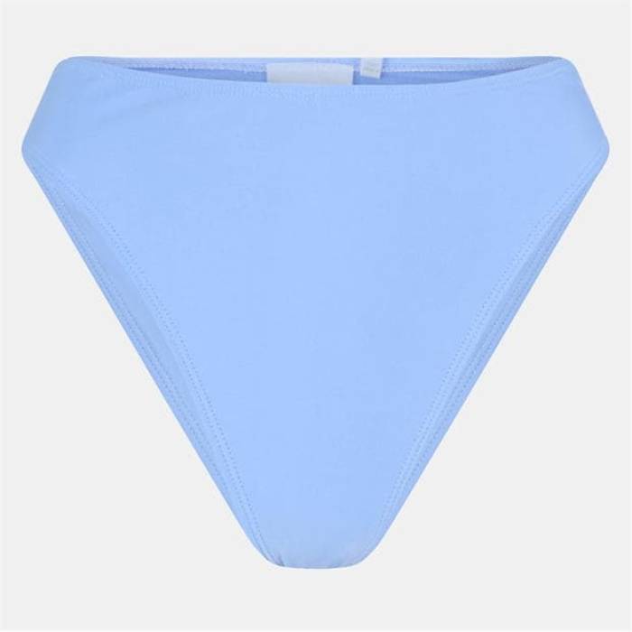 ブレイブソウル Brave Soul 【 Leg High Waisted Bikini Bottoms Women Blue 】 ハイ ズボン ボトムス レディース 青色 ブルー