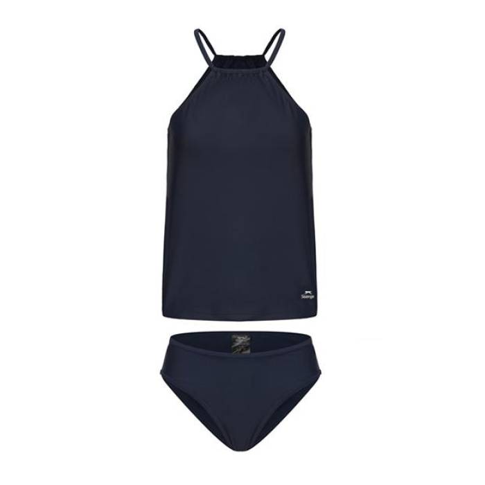 Slazenger 【 Tankini Set Ladies Women Navy 】 レディース 紺色 ネイビー|スニケス