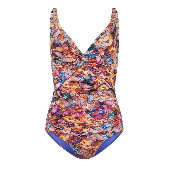 Biba 【 Icon Swimsuit With Tummy Control Women In Flight Print 】 アイコン 水着 レディース Flight フライト 22,750円