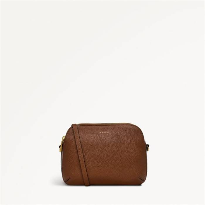 Radley 【 Dukes Place Crossbody Bag Women Saddle 】 御徒面子 レディース