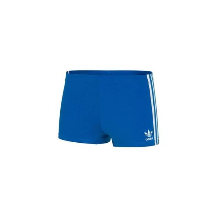 アディダス Adidas Originals 【 Adidas Comfort Flex Cotton Shorts Women Blue 】 アディダス さる股引き レディース 青碧 青碧