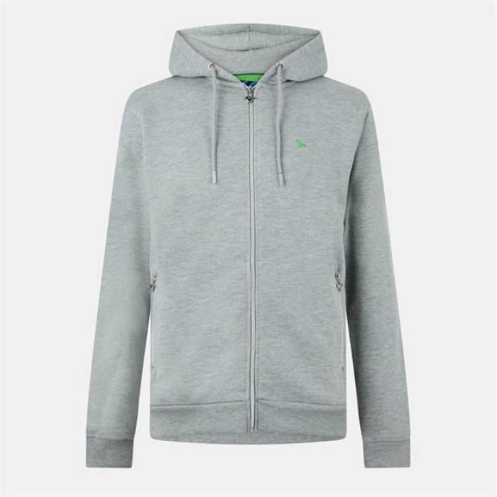 Modern Amusement 【 Route 66 Zip Hoodie Men Mid Mrl Grey 】 フーディー パーカー メンズ ミッド 灰色 グレー