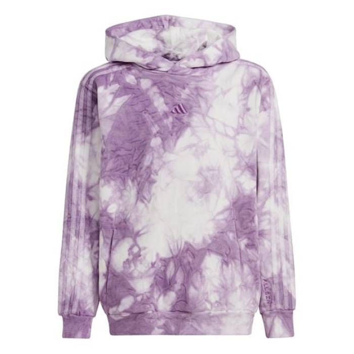 アディダス Adidas 【 J Szn W Hd Hoody Unisex Kids Kids Preloved Purple 】 フーディー パーカー お坊っちゃん キッズ Purple 紫・パープル