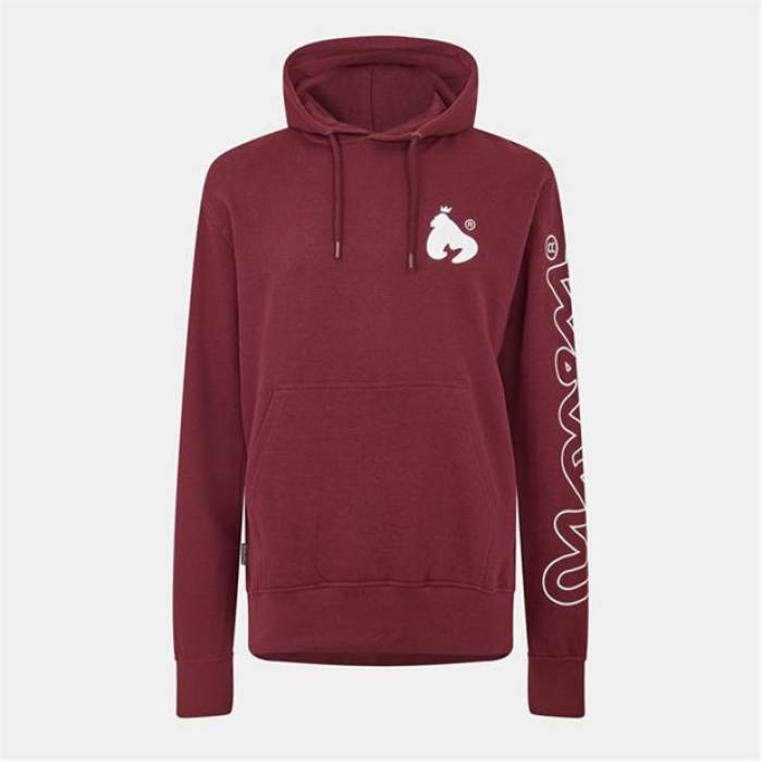 Money 【 Signature Sleeve Hoodie Men Red 】 Sleeve スリーブ フーディー パーカー メンズ Red 赤・レッド