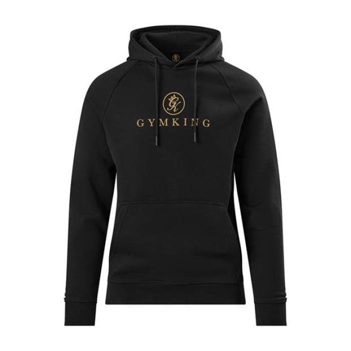 ジムキング Gym King 【 Pro Hood Men Black/Gold 】 プロ メンズ 黒色 ブラック ゴールド
