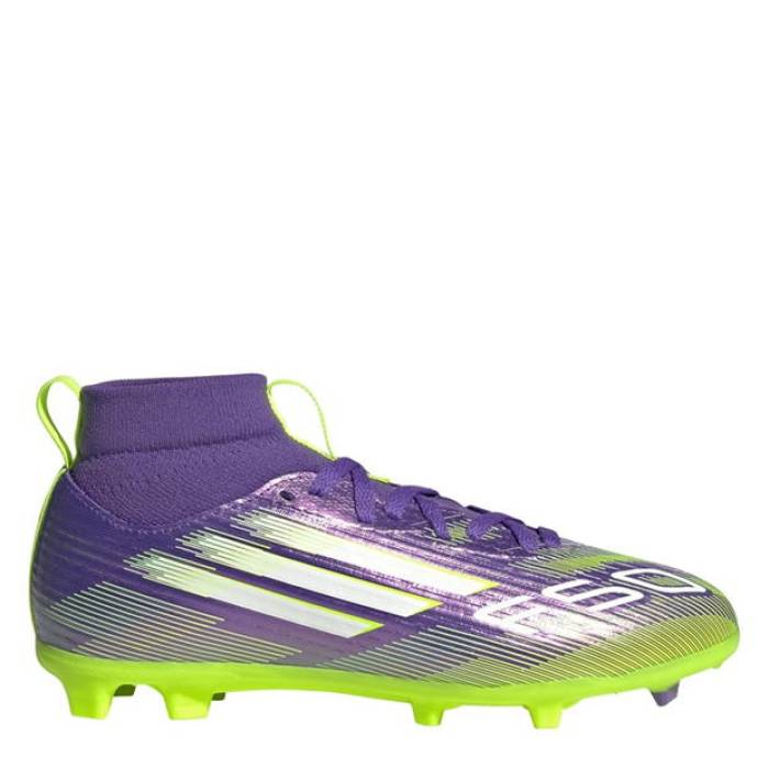アディダス Adidas 【 F50 League Childrens Multi-Ground Football Boots Kids Purple/White 】 フットボール ブーツ ジュニア キッズ Purple 紫・パープル 白色 ホワイト 25,704円