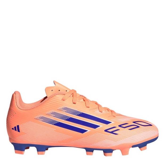 アディダス Adidas 【 F50 Club Childrens Firm Ground Football Boots Kids Orange/Blue 】 クラブ フットボール ブーツ ジュニア キッズ orange 橙・オレンジ 青色 ブルー 19,296円