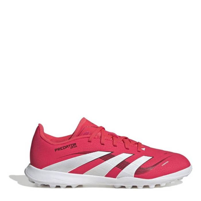 アディダス Adidas 【 Predator Childrens Astro Turf Football Boots Kids Red/White 】 プレデター ターフ フットボール ブーツ ジュニア キッズ Red 赤・レッド 白色 ホワイト