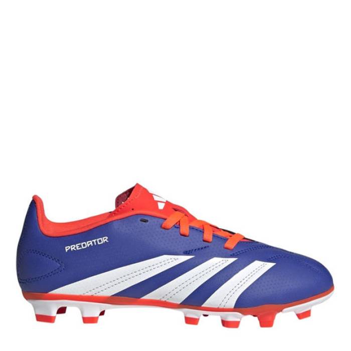 アディダス Adidas 【 Predator Club Fxg J Firm Ground Football Boots Unisex Kids Kids Blue/Wht/Red 】 プレデター クラブ フットボール ブーツ ジュニア キッズ 青色 ブルー Red 赤・レッド