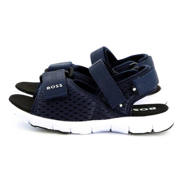 ボス Boss 【 Kids Logo Sandals Kids Navy 249 】 ロゴ サンダル ジュニア キッズ 紺色 ネイビー 28,762円