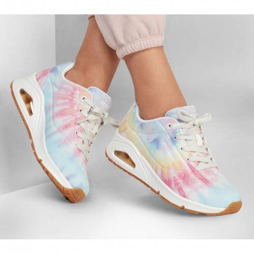 US SKECHERS スケッチャーズ 白さ ホワイト スニーカー レディース US 