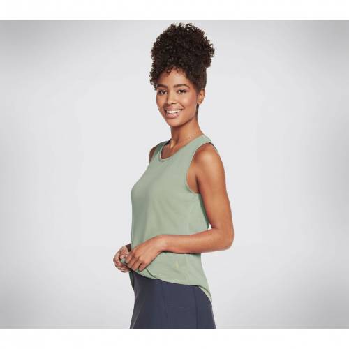 魅力的な 楽天市場 スケッチャーズ Skechers Performance スケッチャーズ パフォーマンス タンクトップ 緑 グリーン Green Skechers Performance Apparel Tranquil Tunic Light レディースファッション トップス スニケス 限定価格セール Advance Com Ec
