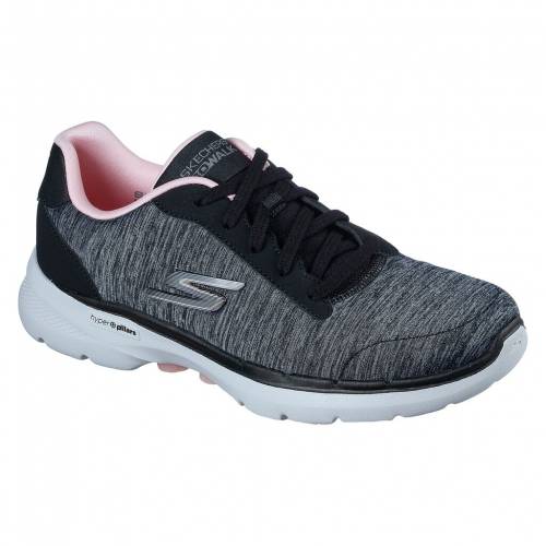 Skechers Skechers Performance スケッチャーズ スケッチャーズ 動作 方術 黒いこと 黒 ピンク スニーカー Pink Skechers Performance Gowalk 6 Magic Melody Black Loadedcafe Com