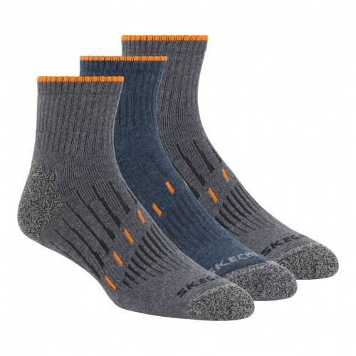 Skechers Us Skechers スケッチャーズ スケッチャーズ 靴下 青色 ブルー 3個入 Us Skechers Work Quarter Socks Blue Ultranoticias Com Mx