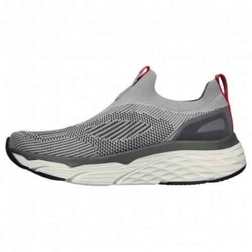 Skechers Skechers Max Cushioning スケッチャーズ スケッチャーズ マックス エリート 薄墨 グレー グレー 涅色 真っ黒 Gray Skechers Max Cushioning Elite Amplifier Black Musiciantuts Com
