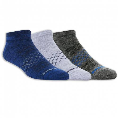 高速配送 Us Skechers スケッチャーズ ダイヤモンド 靴下 青色 ブルー 3個入 Us Skechers Low Cut Diamond Arch Socks Blue インナー 下着 ナイトウエア メンズ 下 レッグ スニケス 配送員設置送料無料 Harrisonsofsomerset Co Uk