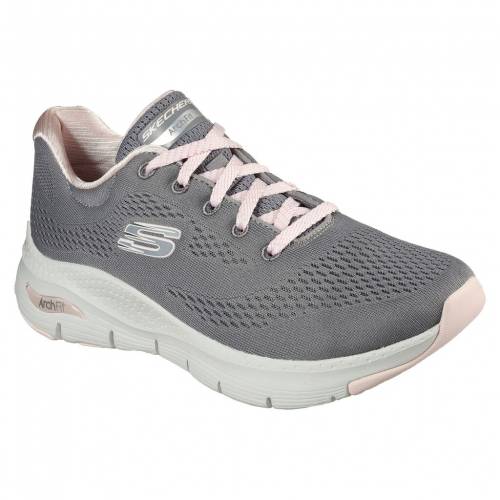 Skechers Arch Fit スケッチャーズ 灰色 グレー グレイ ピンク スニーカー Gray Pink Skechers Arch Fit Big Appeal Runawayapricot Com
