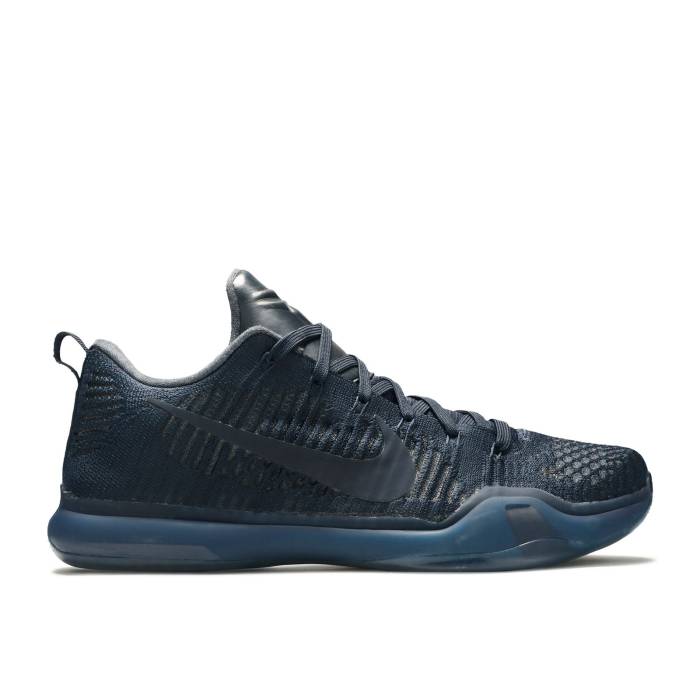 ナイキ Nike 【 Kobe 10 Elite \u0027Fade To Black Men Dark Obsidian/Dark Obsidian 】 Kobe コービー エリート 黒いこと 黒いこと メンズ