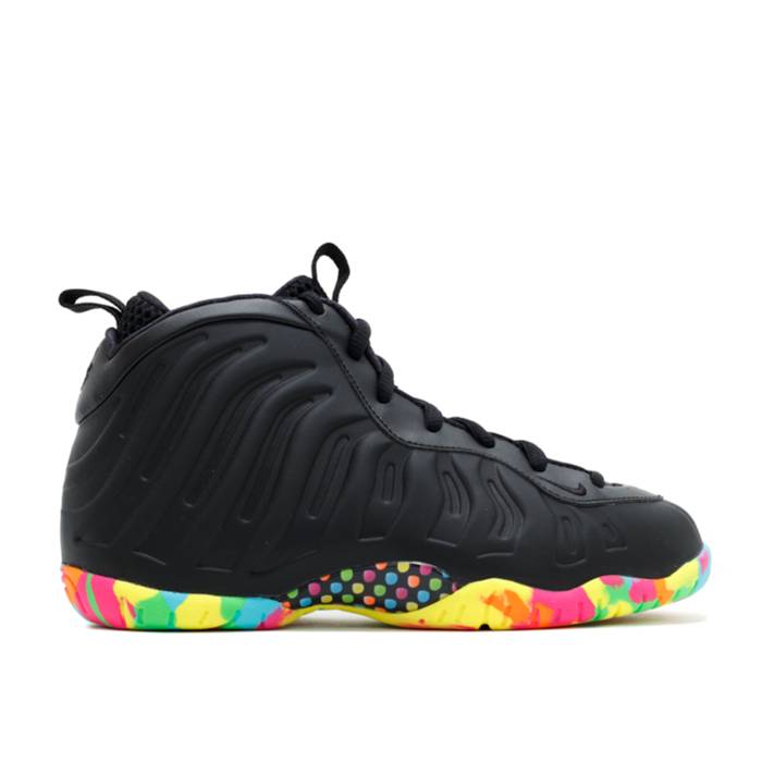 ナイキ Nike 【 Lil Posite One Ps 'Fruity Pebbles' Youth Black/Psn Green-Pnk Fl-Gmm Bl 】 ジュニア キッズ 黒色 ブラック｜スニケス