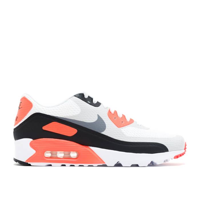 ナイキ Nike 【 Air Max 90 Ultra 'Infrared' 2015 Men White/Infrared/Black/Cool Grey 】 マックス ultra ウルトラ メンズ 白色 ホワイト 黒色 ブラック クール 灰色 グレー
