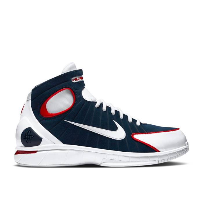 ナイキ Nike 【 Air Zoom Huarache 2K4 'Olympics' Men Midnight Navy/White/University Red/White 】 ズーム Huarache ハラチ メンズ 紺色 ネイビー 白色 ホワイト Red 赤・レッド
