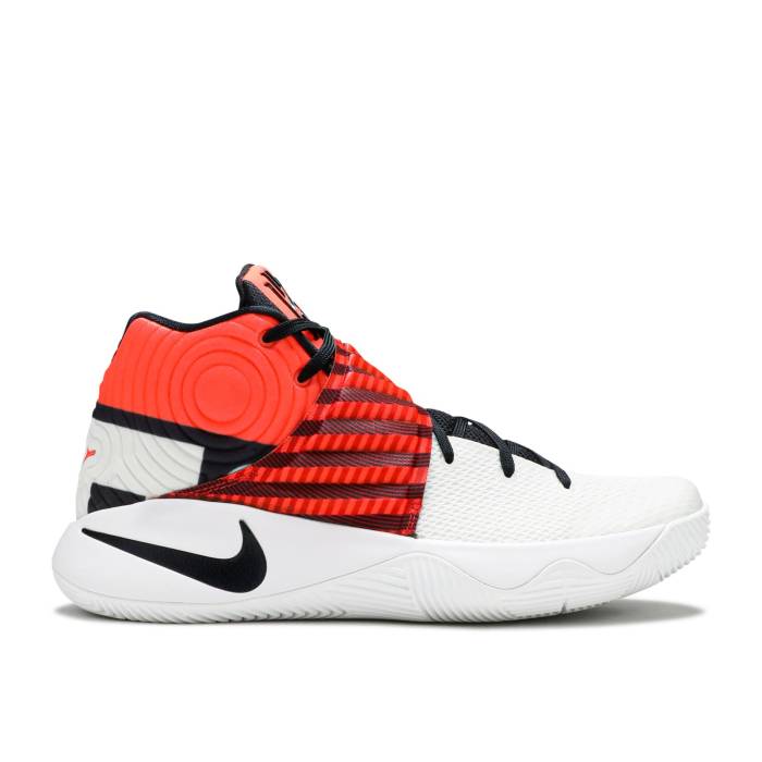 ナイキ Nike 【 Kyrie 2 Crossover Men White/University Red/Black 】 Kyrie カイリー メンズ 白色 ホワイト Red 赤・レッド 黒色 ブラック