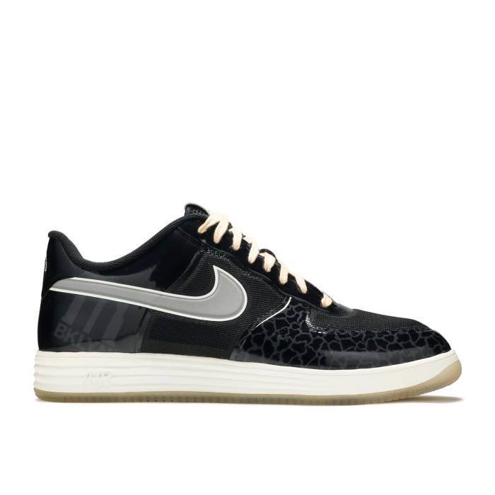 ナイキ Nike 【 Lunar Force 1 City Brooklyn Men Black/Metallic Silver 】 ルーナー・ルナー シティ メンズ 黒色 ブラック Silver 銀色・シルバー
