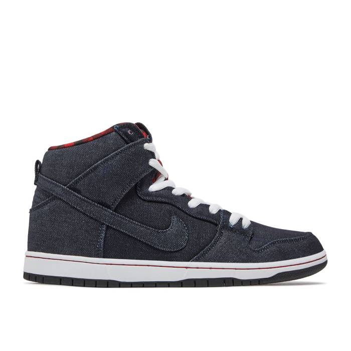 ナイキ Nike 【 Dunk High Premium Sb \u0027Lumberjack\u0027 Men Dark Obsidian/Dark Obsidian-White 】 ダンク 御機嫌 Premium 割り増し金 エスビー メンズ