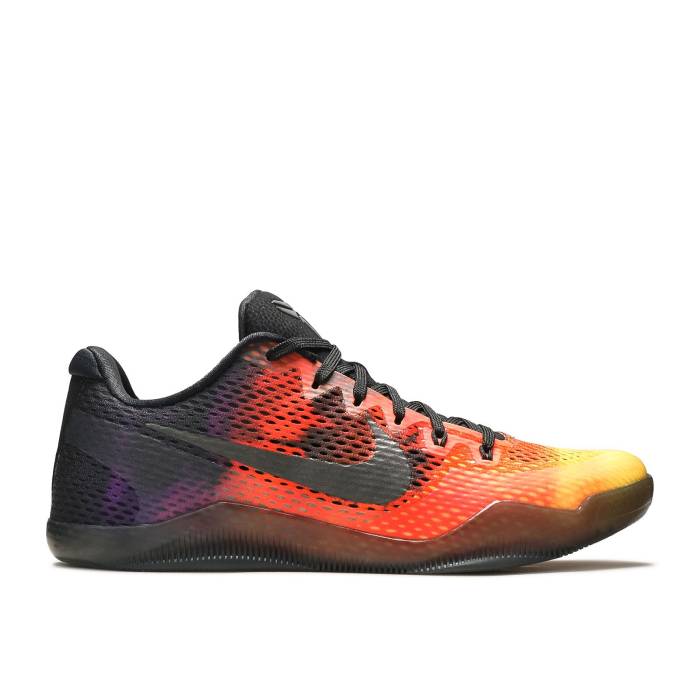 ナイキ Nike 【 Kobe 11 \u0027Sunset\u0027 Men Total Crimson/Black-Hyper Violet 】 Kobe コービー メンズ クリムゾン 紫・相撲取り草