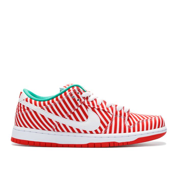 ナイキ Nike 【 Sb Dunk Low 'Candy Cane' Men Challenge Red/Stadium Green-White 】 エスビー ダンク 靴 メンズ靴 スニーカー メンズ Red 赤・レッド スタジアム画像