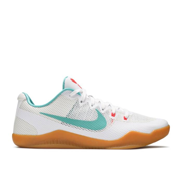 ナイキ Nike 【 Kobe 11 \u0027Summer\u0027 Men White/Washed Teal-Bright Crimson 】 Kobe コービー メンズ 白いこと 白いこと クリムゾン