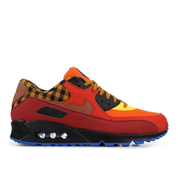 ナイキ Nike 【 Air Max 90 Premium 'Camping' Men Dark Cayenne/Cognac-Gold Suede 】 マックス Premium プレミアム メンズ スエード・スウェード|スニケス