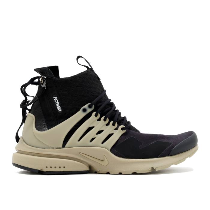 ナイキ Nike 【 Acronym X Air Presto Mid Bamboo Men Black/Black/Bamboo/Black 】 プレスト ミッド メンズ 黒色 ブラック