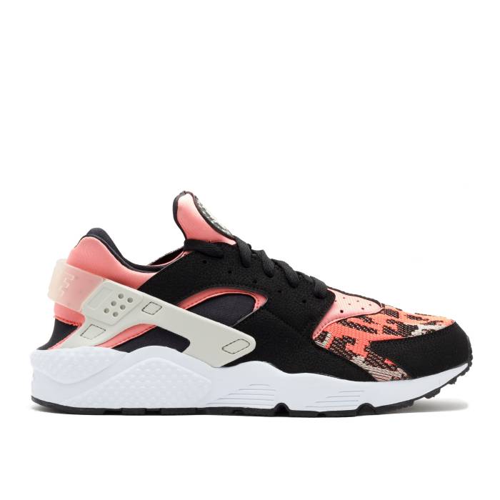 ナイキ Nike 【 Air Huarache Run Pa Hot Lava Men Black/Light Bone-Hot Lave-White 】 Huarache ハラチ ラン メンズ 黒色 ブラック