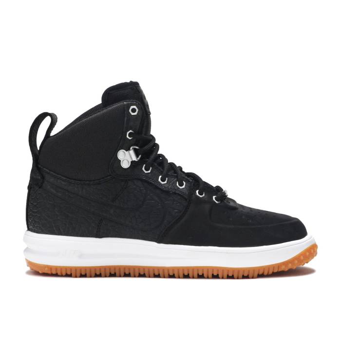 ナイキ Nike 【 Lunar Force 1 Sneakerboot Men Black/Black-White 】 ルーナー・ルナー メンズ 黒色 ブラック｜スニケス